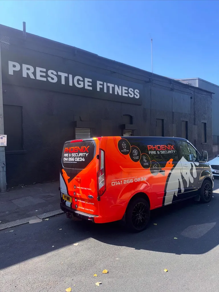 Phoenix Fire and Security Scotland - Gym Access Control - Prestige Fitness Glasgow